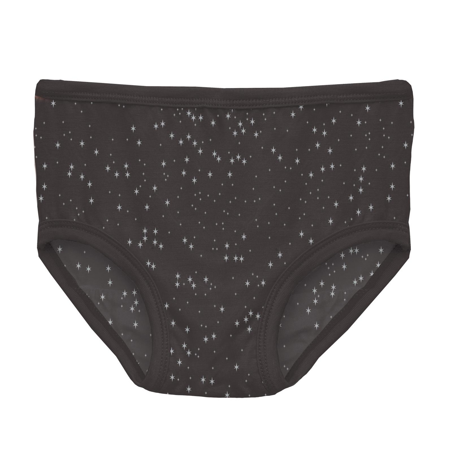 Midnight Foil Constellations Print Girl's Underwear