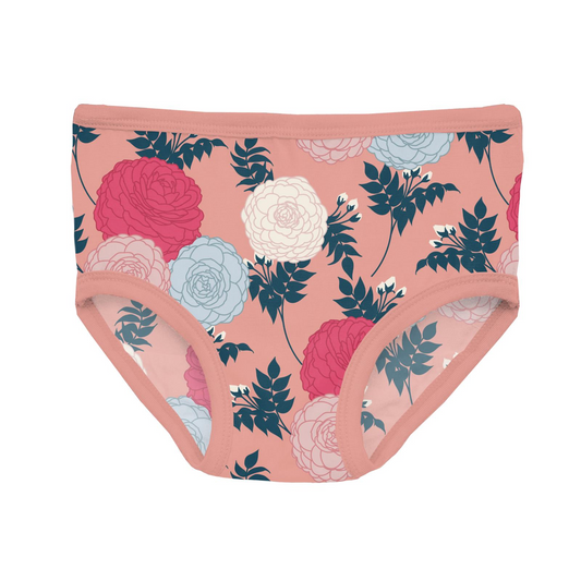 Blush Enchanted Floral Girl's Underwear