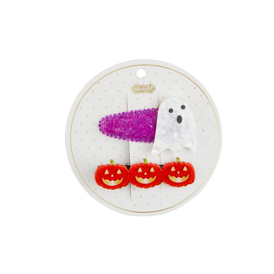 Ghost and Jack-O-Lantern Clips