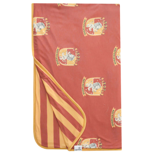Copper Pearl 3-Layer Jumbo Stretchy Quilt - Gryffindor