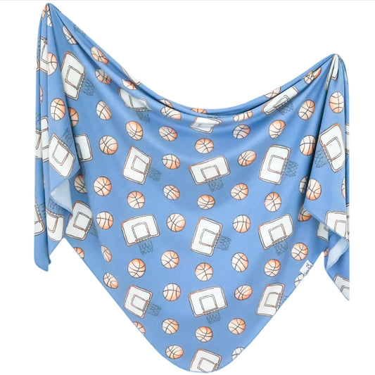 Copper Pearl Knit Swaddle Blanket - Dunk