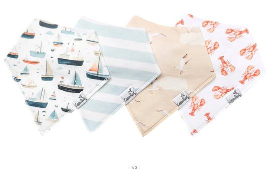 Copper Pearl Single Bandana Bibs - Fischer