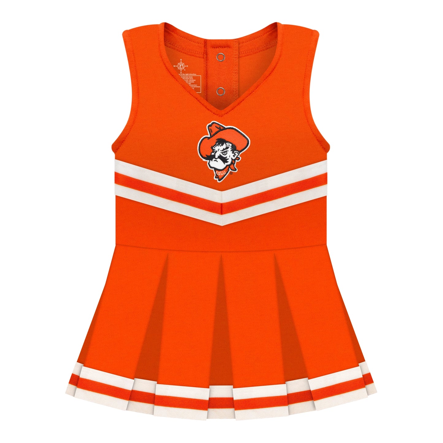 Orange Cheer Dress - Pistol Pete