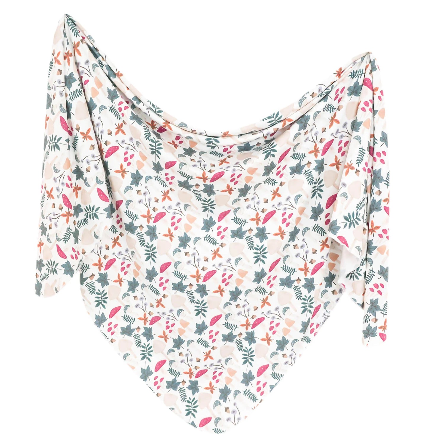 Copper Pearl Knit Swaddle Blanket - Ivy