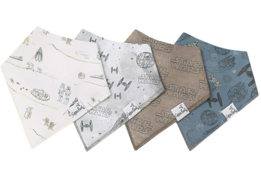 Copper Pearl Bandana Bibs -  Star Wars Tatooine