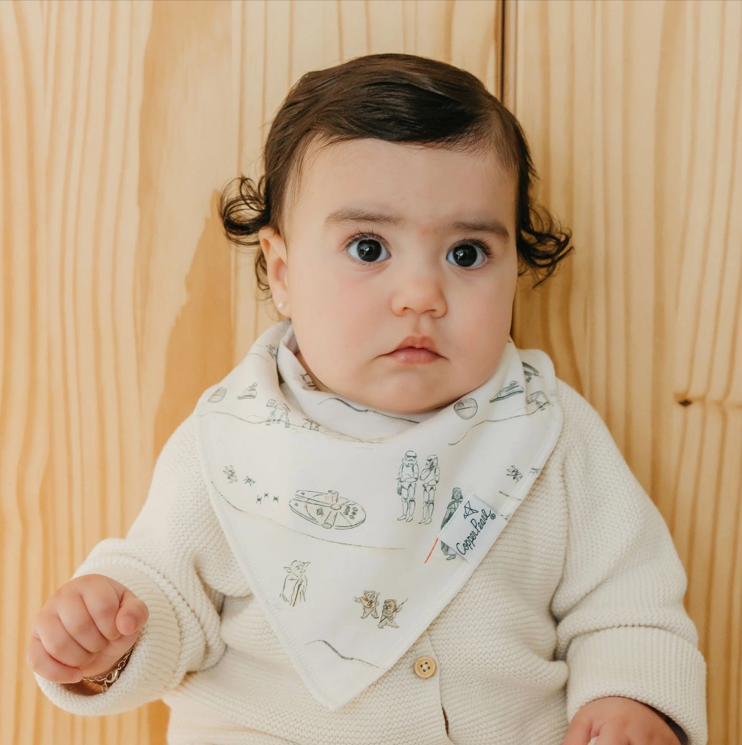 Copper Pearl Bandana Bibs -  Star Wars Tatooine