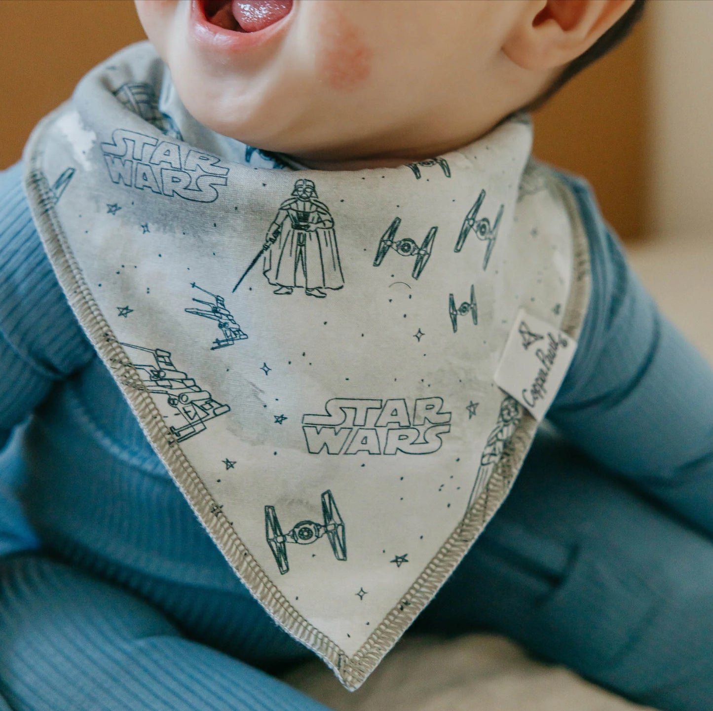Copper Pearl Bandana Bibs -  Star Wars Tatooine