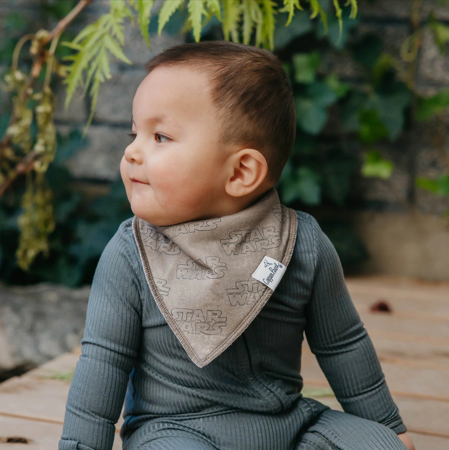 Copper Pearl Bandana Bibs -  Star Wars Tatooine