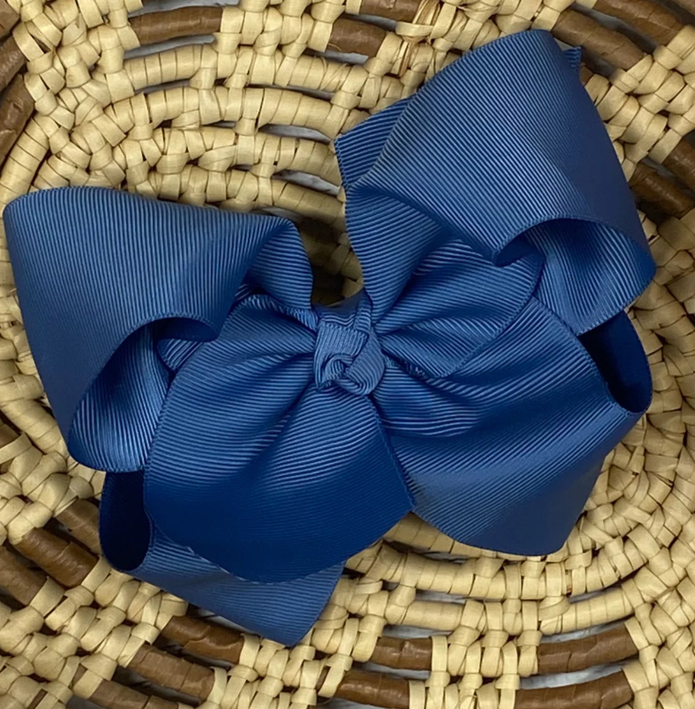 Classic Grosgrain Hair Bow - Alligator Clip - 4.5"