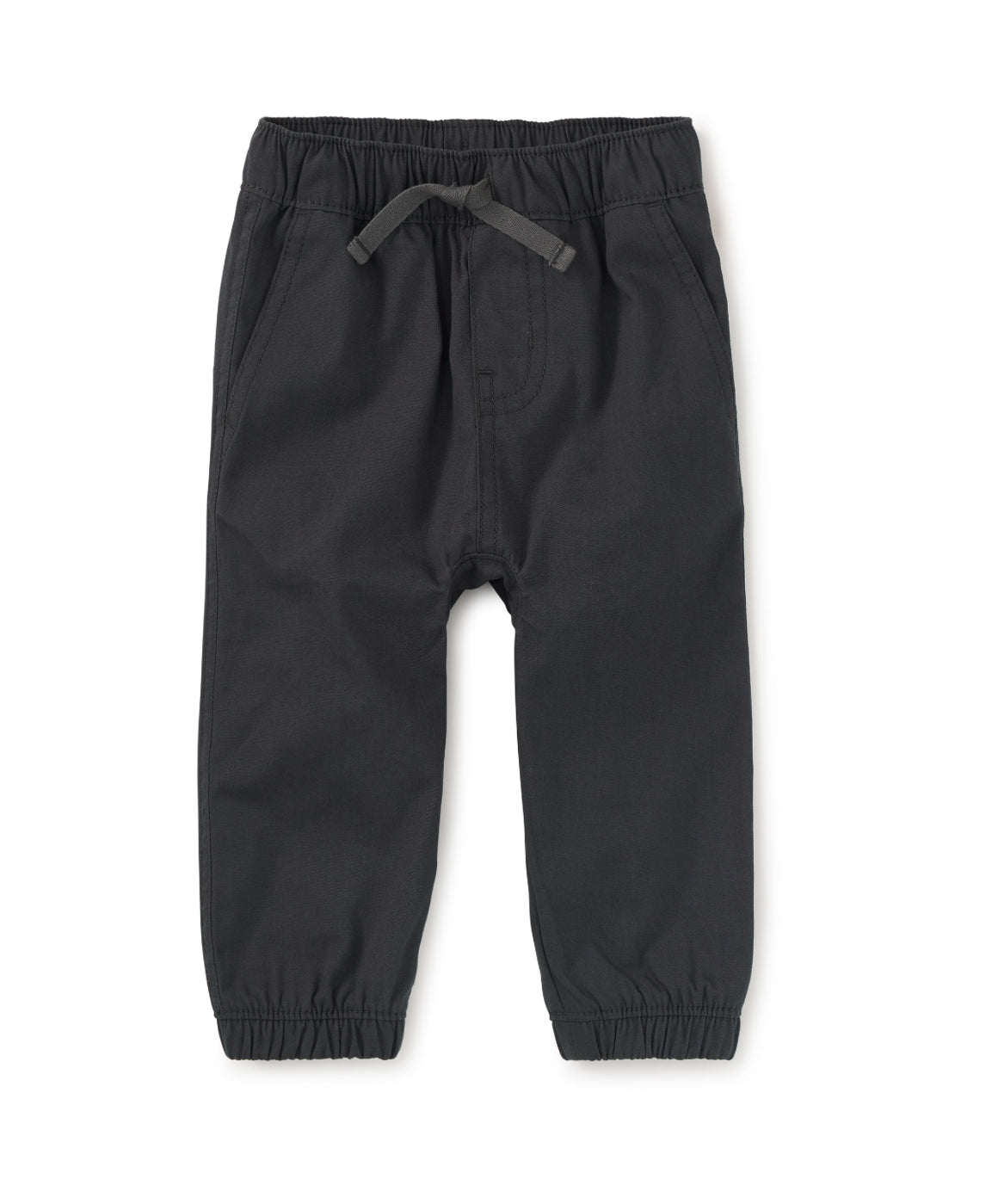 Woven Baby Joggers - Pepper