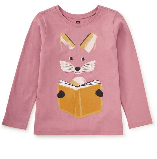 Reading Fox Double Sided Tee