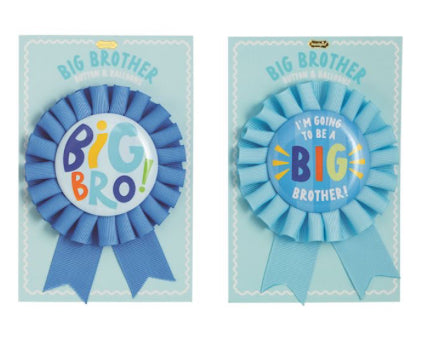 Sibling Button & Balloon