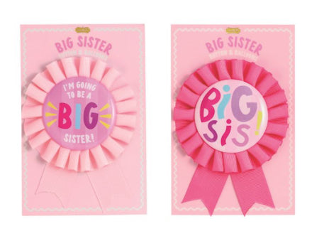 Sibling Button & Balloon