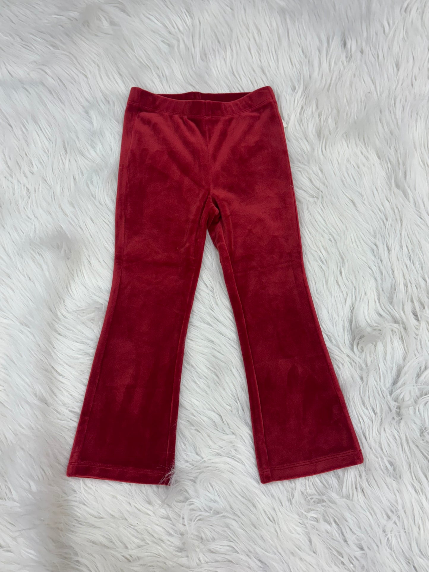 Red Wagon | Velour Flare Pants