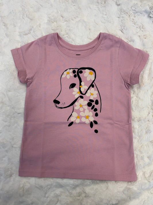 Flowery Dalmatian | Graphic Tee