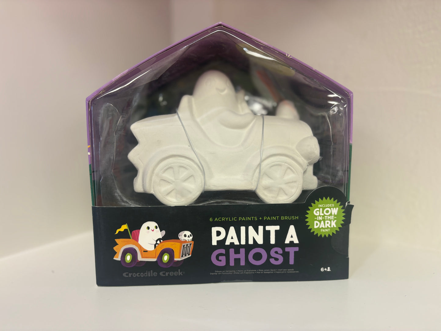 Paint a Ceramic - Ghost Car
