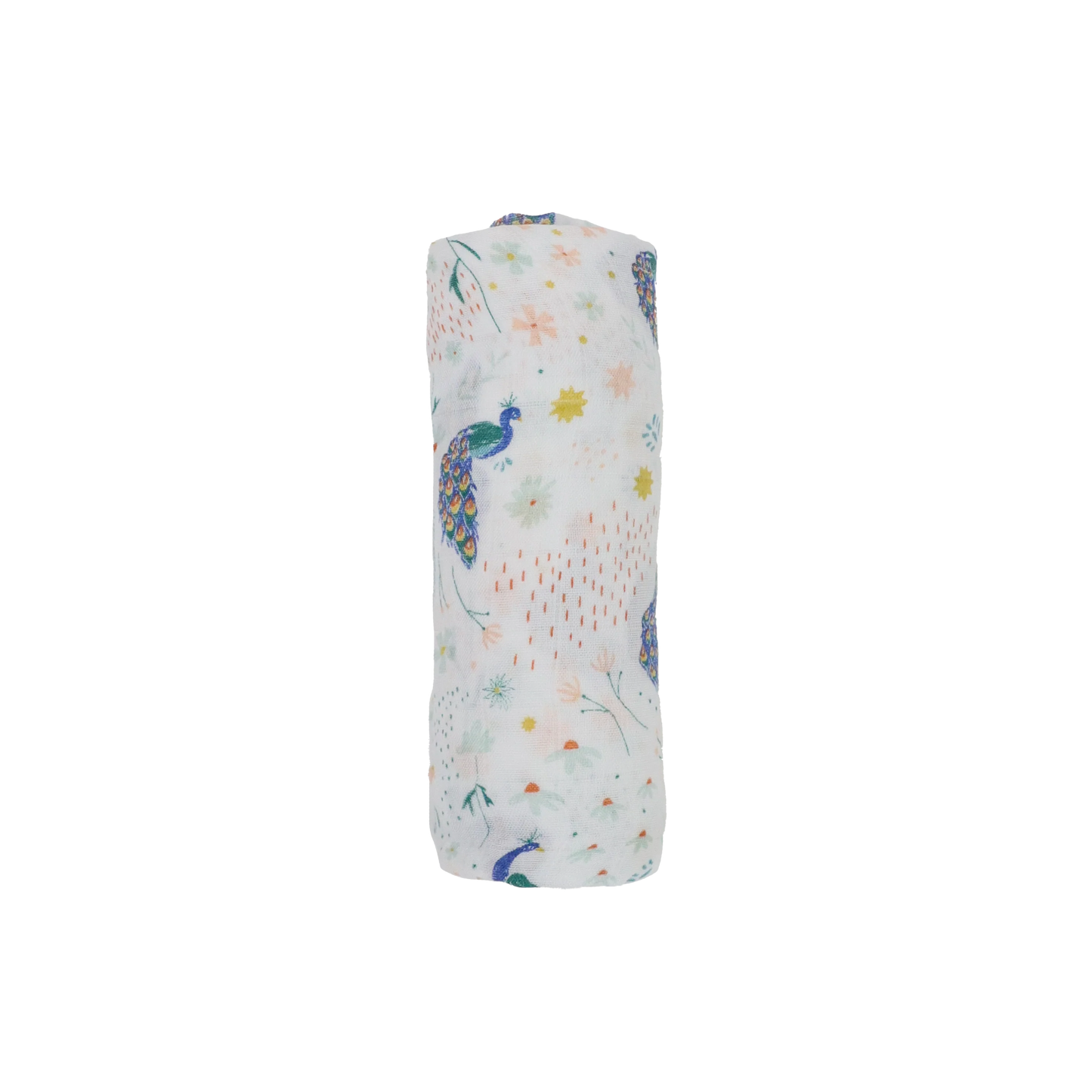 Peacock Deluxe Muslin Swaddle Blanket
