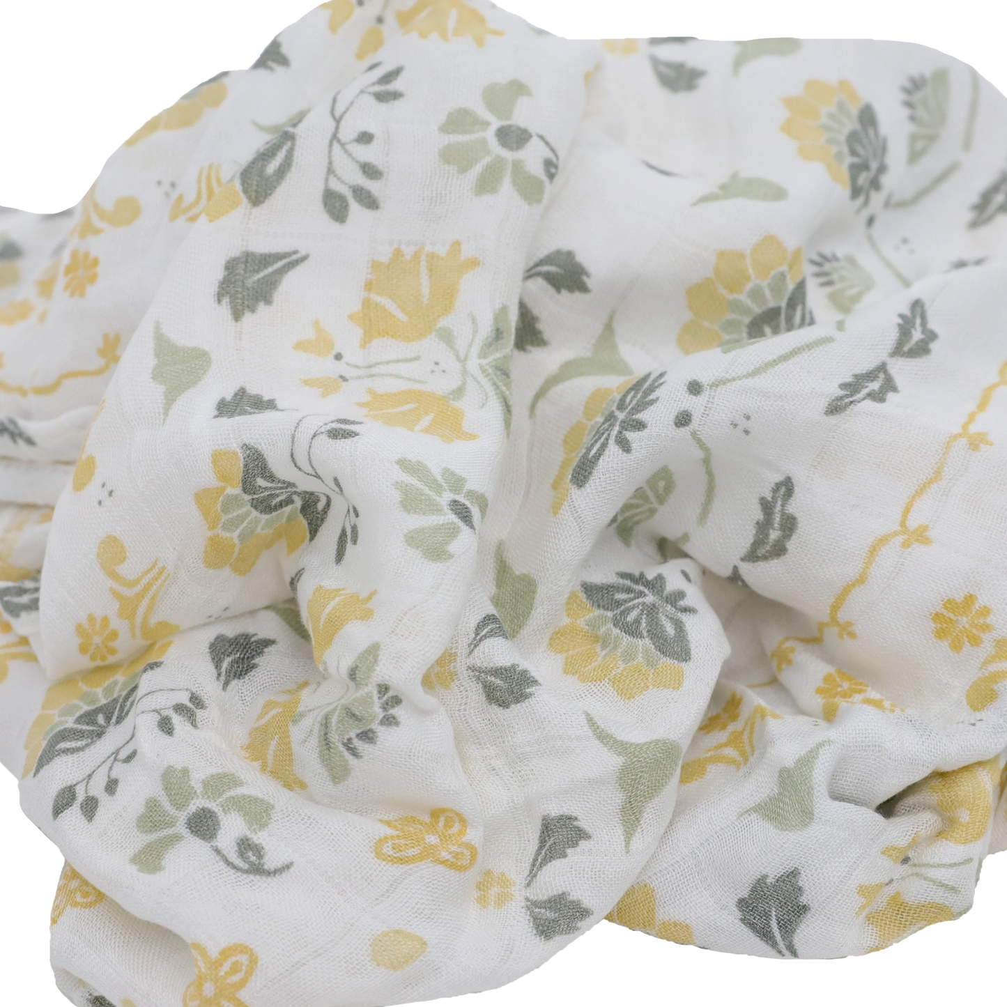 Heirloom Floral Deluxe Muslin Swaddle Blanket