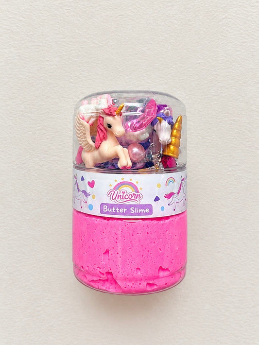 Unicorn Butter Slime | Sensory Jar