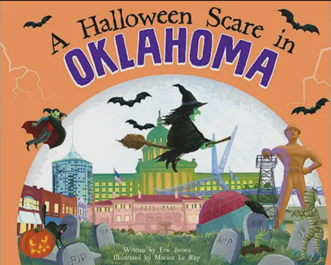 A Halloween Scare in Oklahoma - Hardcover
