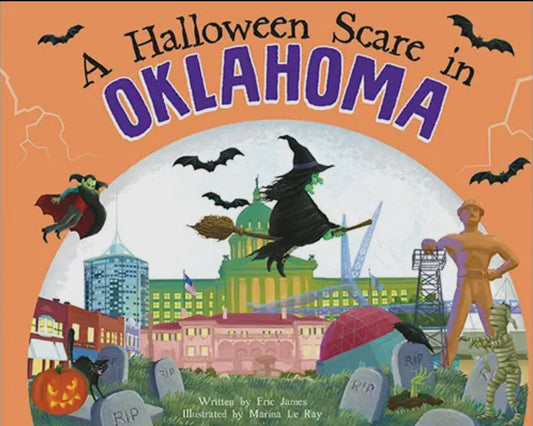 A Halloween Scare in Oklahoma - Hardcover