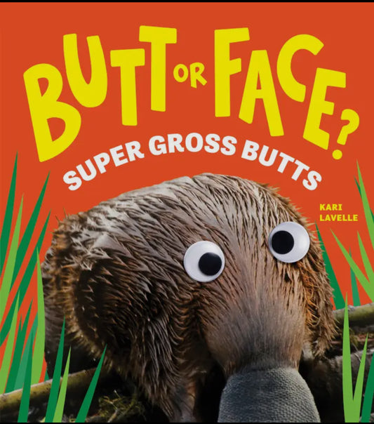 Face or Butt? - Hardcover Guessing Game Book