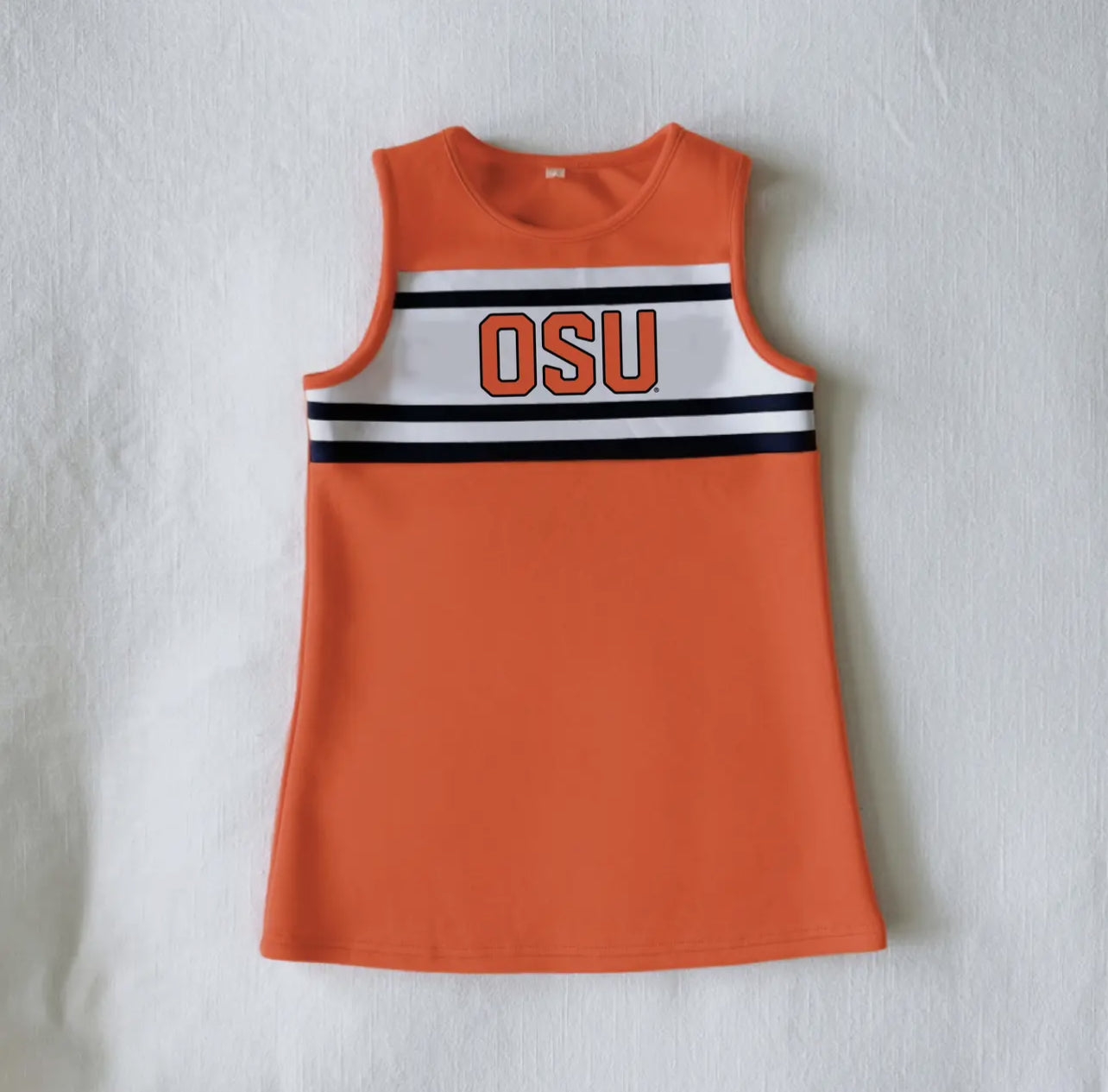 Oklahoma State - Orange Stripe Cheer Dress