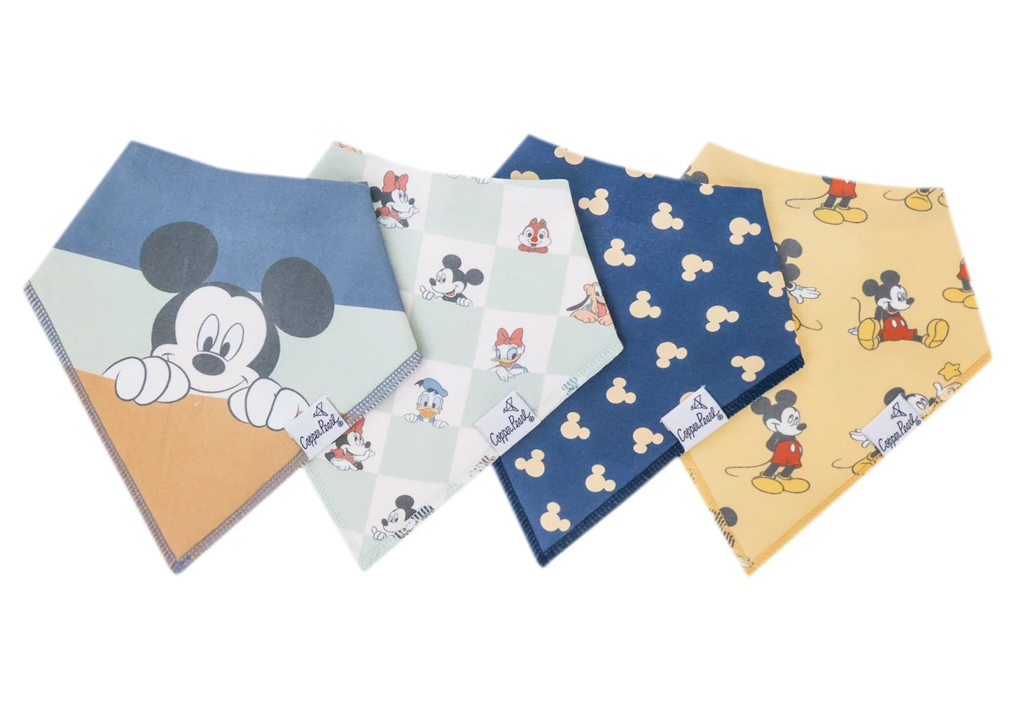 Copper Pearl Single Bandana Bib - Mickey & Friends