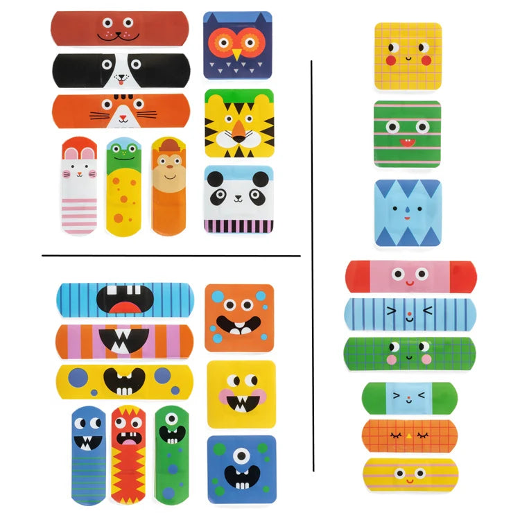 Kidoki Ouchy Friends Adhesive Bandages | 45 Count