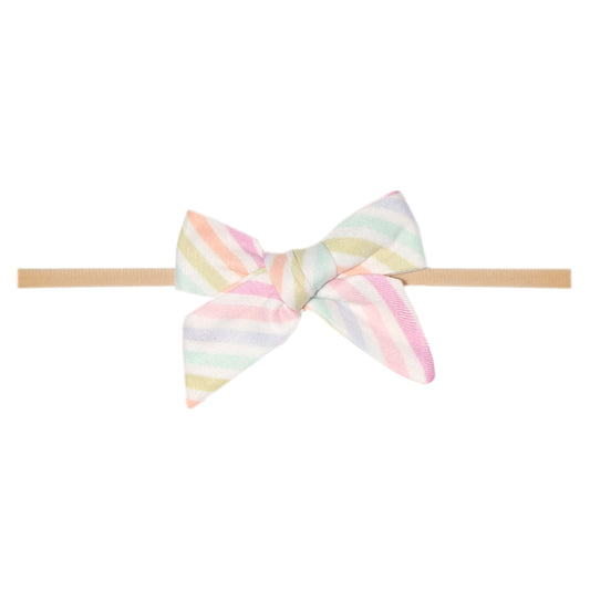 Copper Pearl Classic Nylon Bow - Lucky