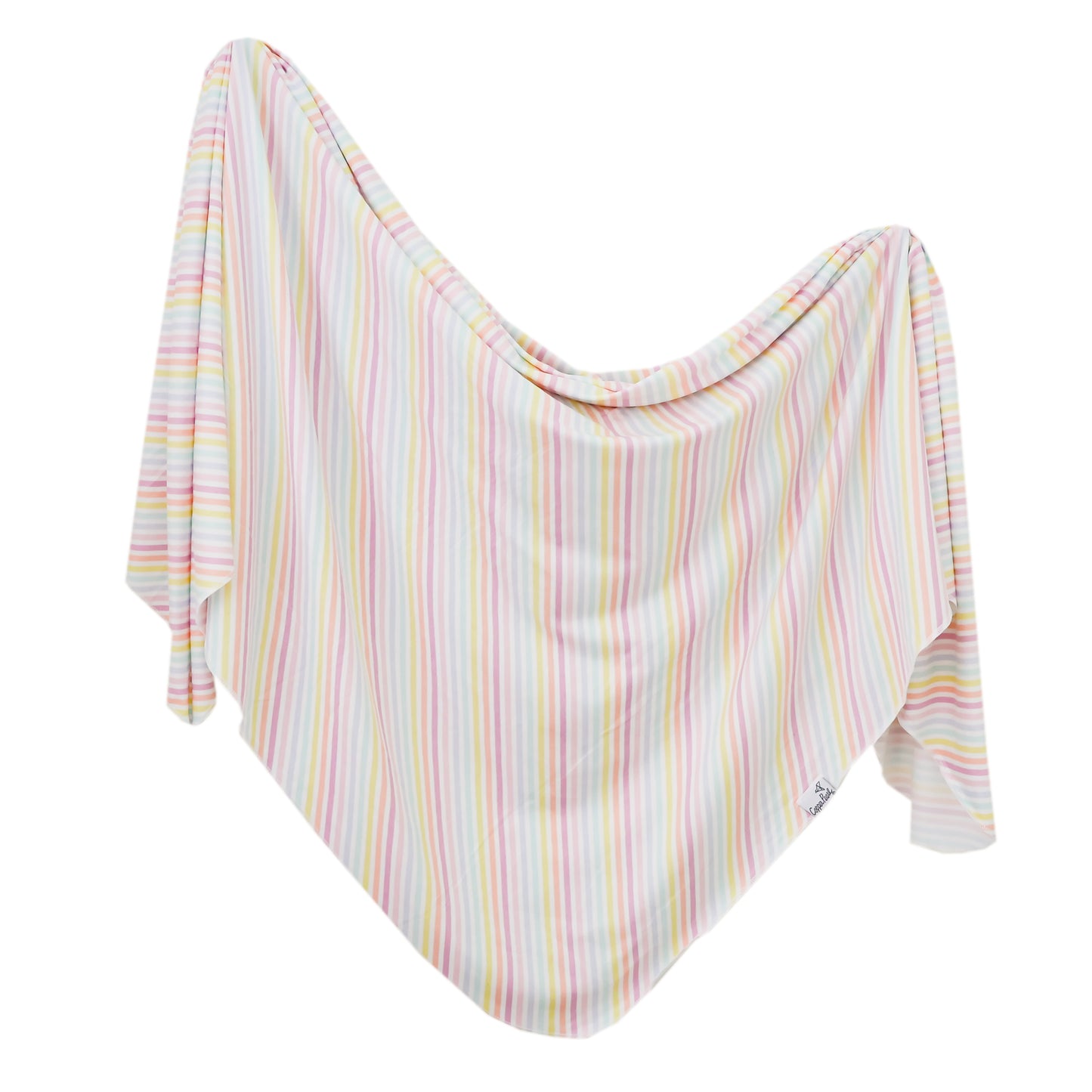 Copper Pearl Knit Swaddle Blanket - Lucky