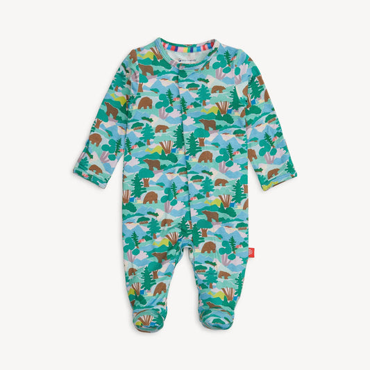 Magnetic Modal Convertible Footie - Camo Cubs