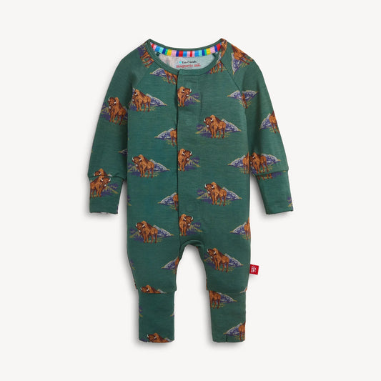 Magnetic Convertible Footie | Bison