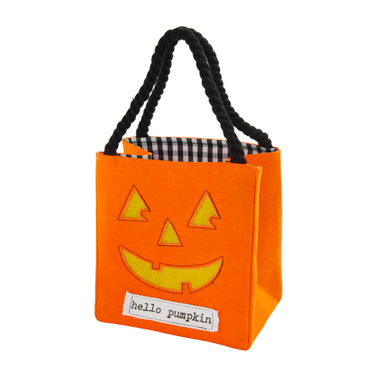 Mudpie Light Up Pumpkin Treat Bag