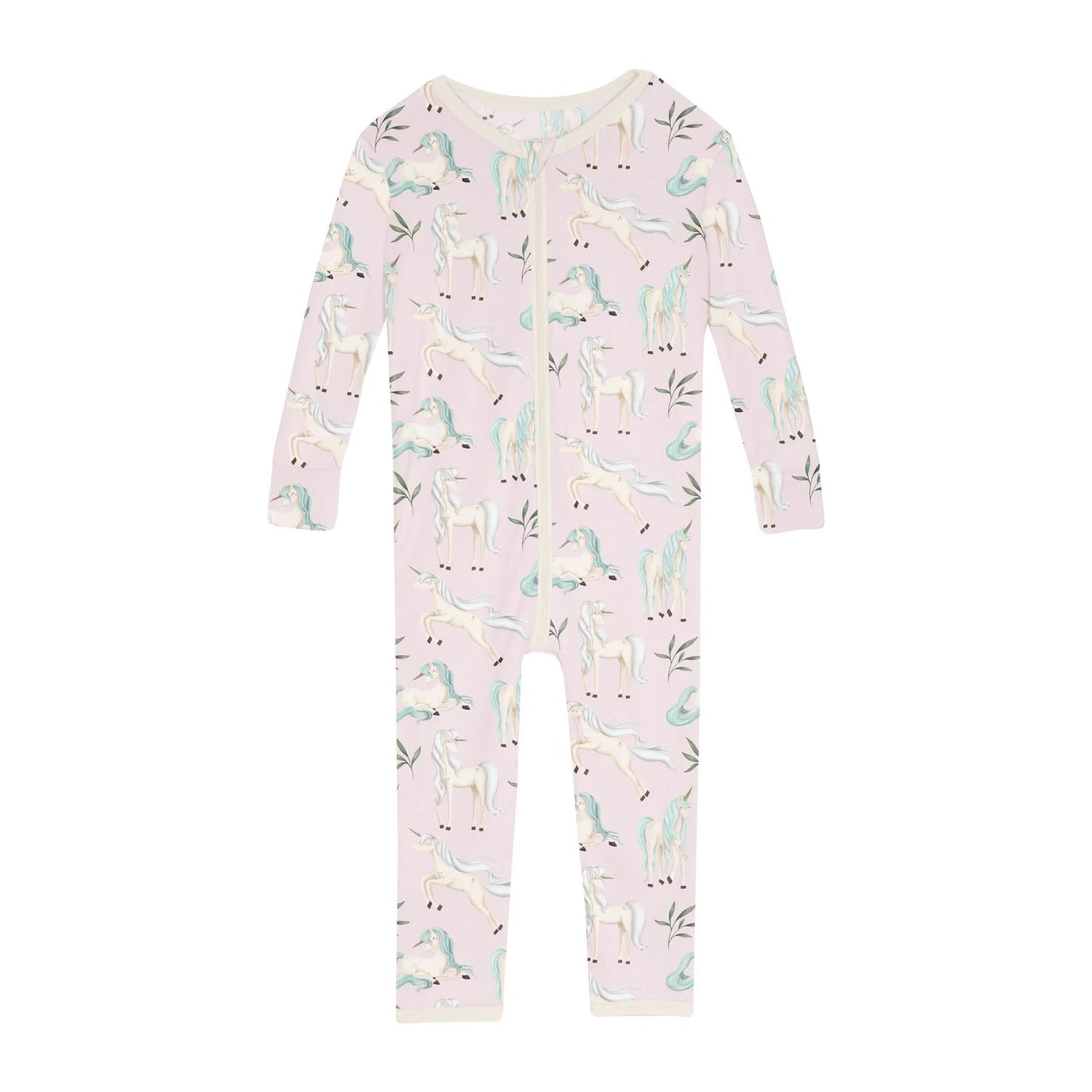 Shrinking Violet Sleeping Unicorns Convertible Sleeper with Zipper