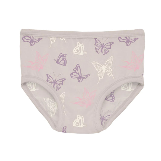 Latte Butterflies Girl's Underwear