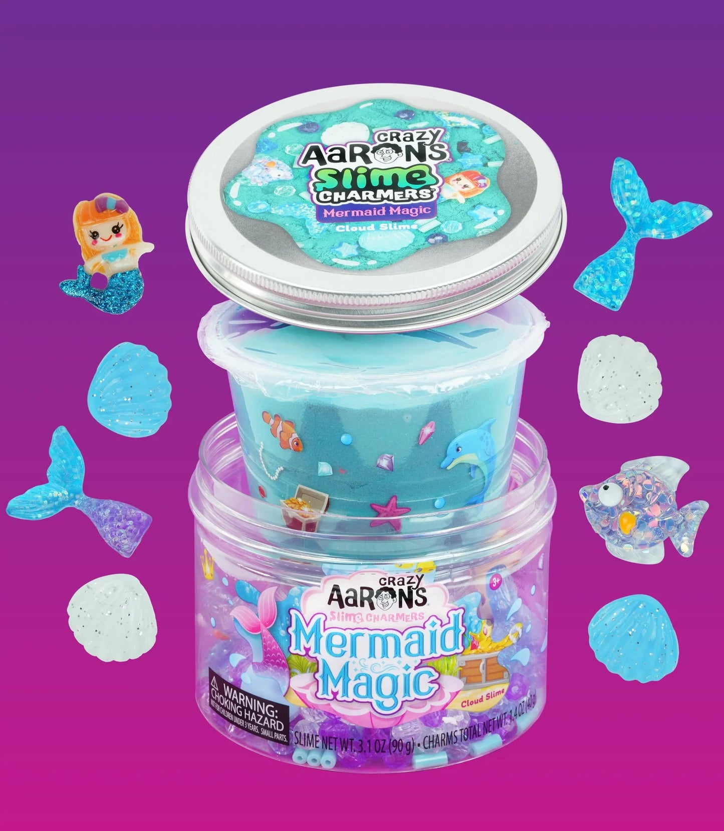 Mermaid Magic Slime Charmers-Cloud Slime