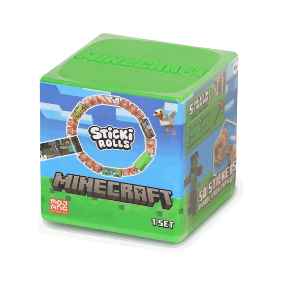 Sticki Rolls Minecraft Mystery Capsule