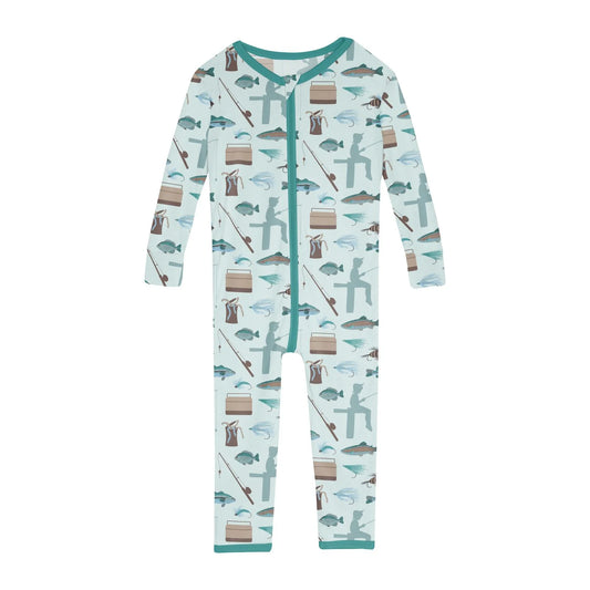 Fresh Air Fishing Convertible Sleeper with Zipper