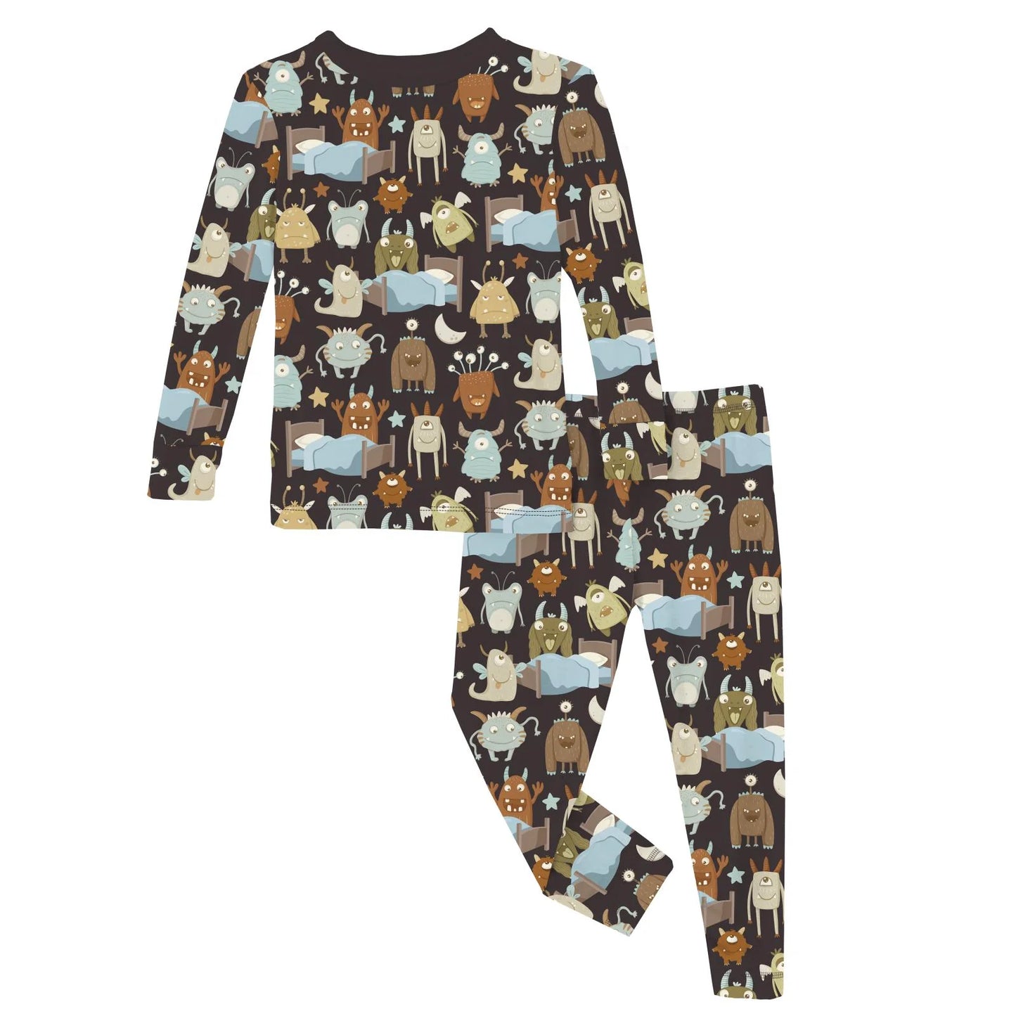 L/S Pajama Set | Midnight Monsters Under the Bed