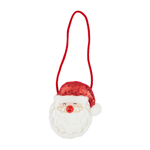 Christmas Light Up Santa Purse