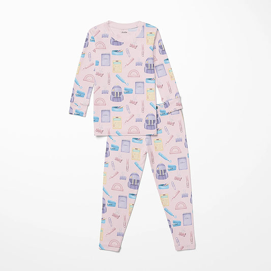 Long Sleeve Pajama Set | Shrinking Violet School Girl