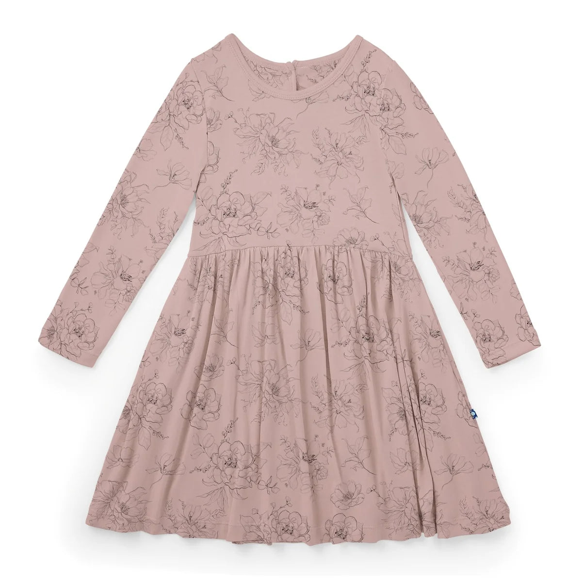 Baby Rose Pencil Floral | L/S Swing Dress