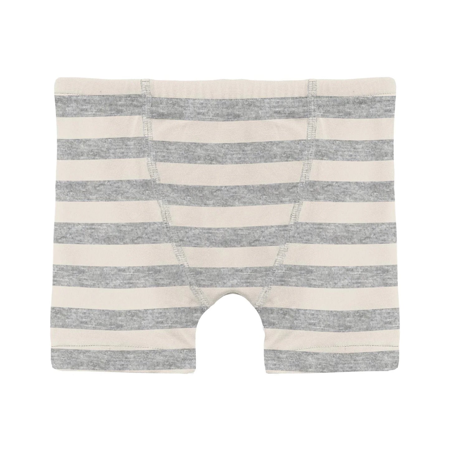 Heathered Mist Sweet Stripe Boy's Boxer Brief