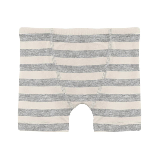 Heathered Mist Sweet Stripe Boy's Boxer Brief
