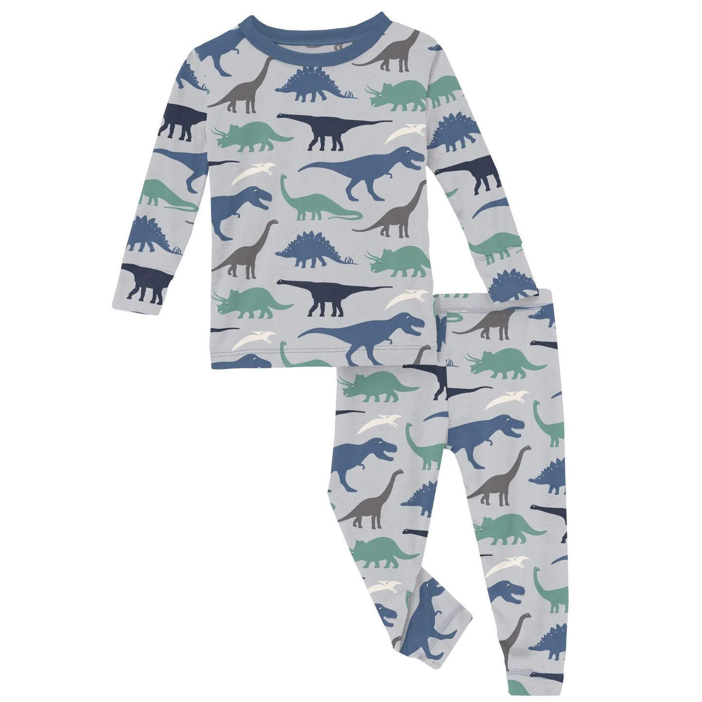 Long Sleeve Pajama Set | Dove Dino Museum