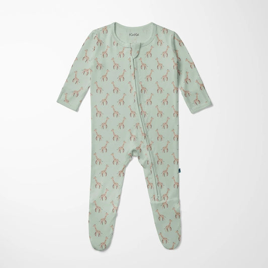 Aloe Giraffe | 2 way Zipper Footie