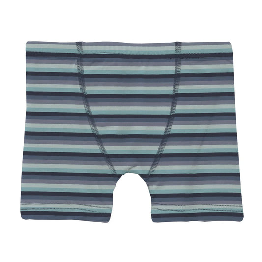 Boy's Boxer Brief | Moonlight Bay Stripe