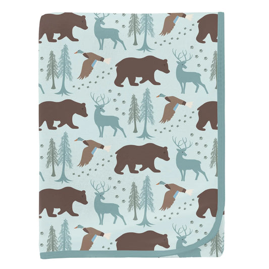 Fresh Air Forest Adventure Swaddling Blanket
