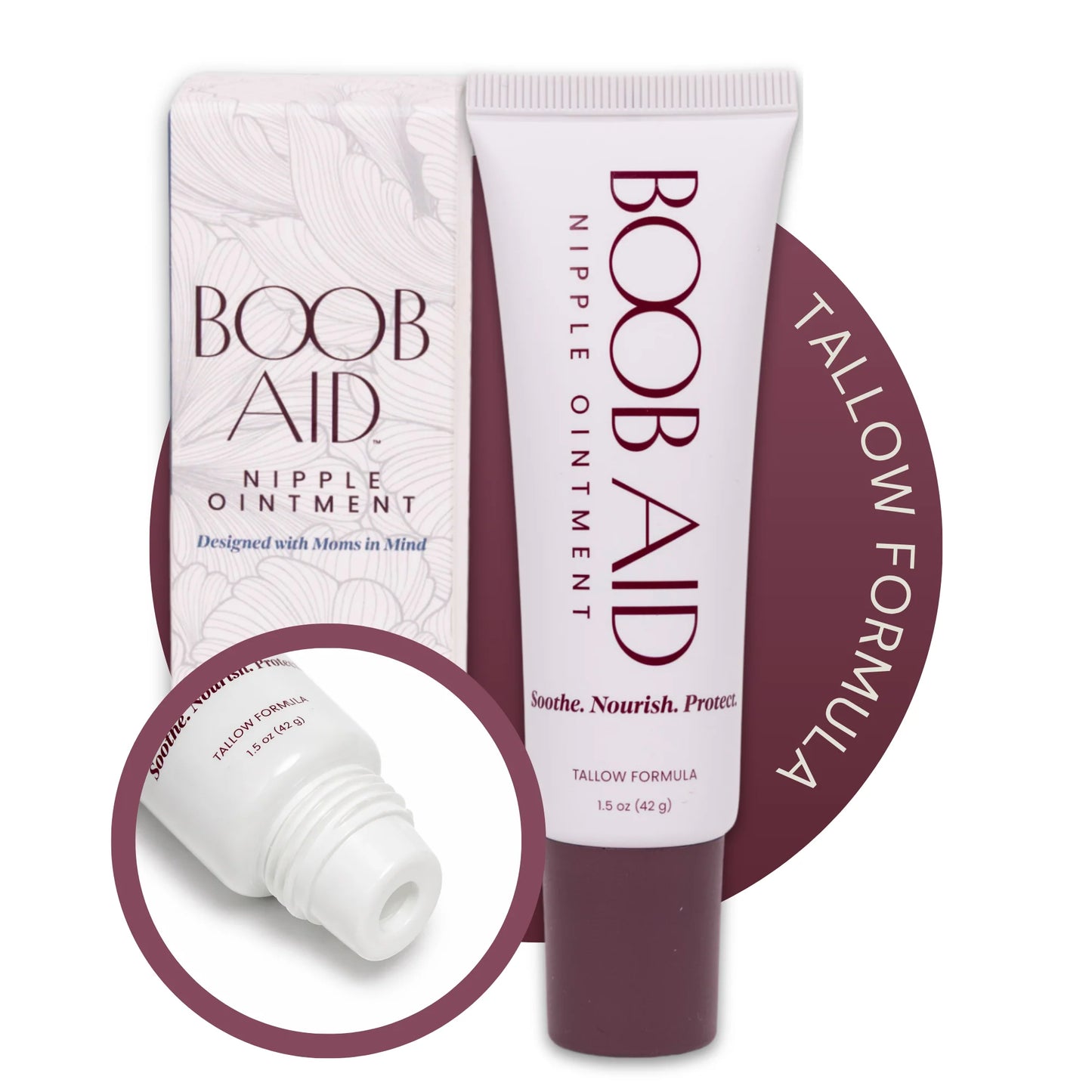 Boob Aid Nipple Ointment | Tallow Formula